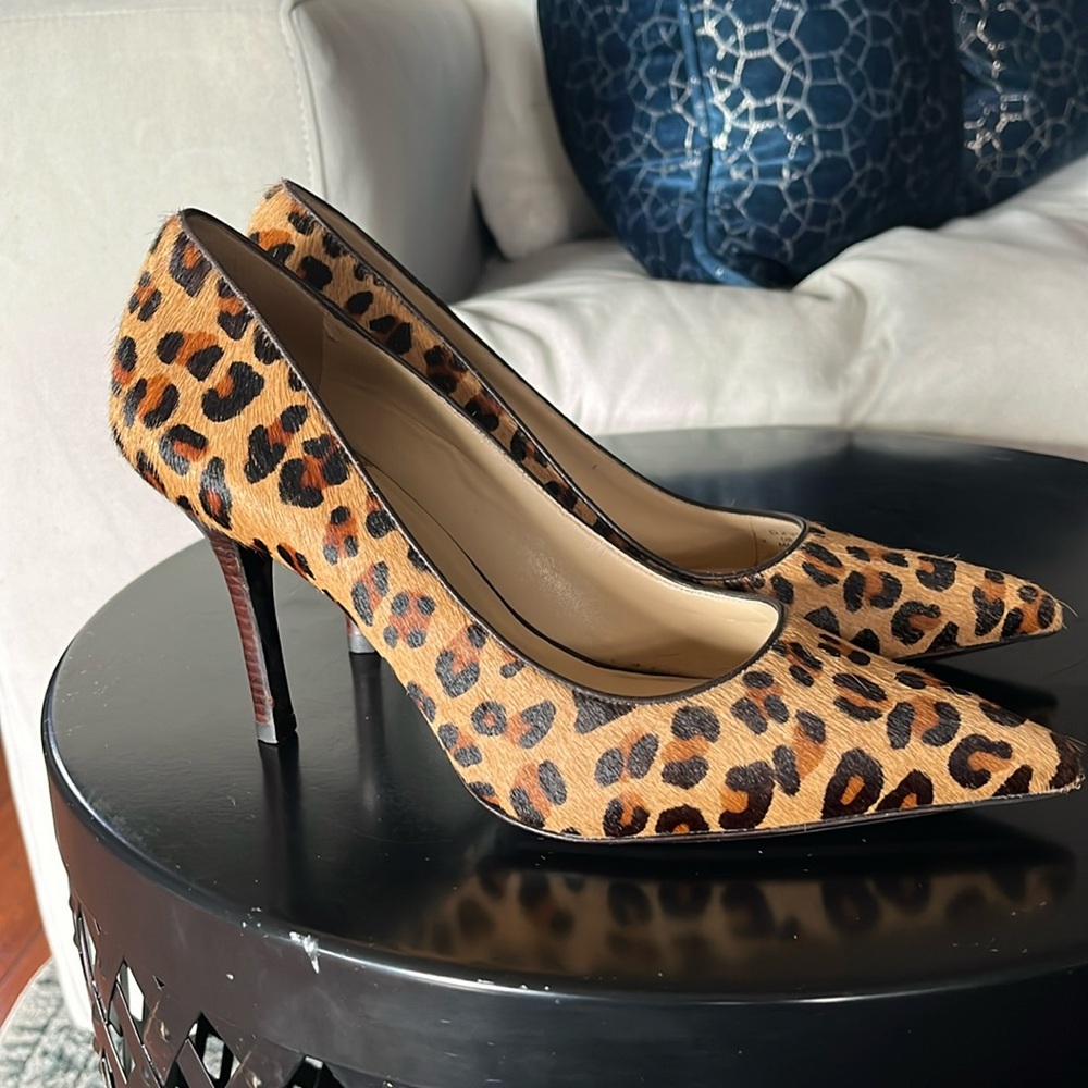 Cole Haan Nike Air Cheetah Pumps, pony hair, size 8B